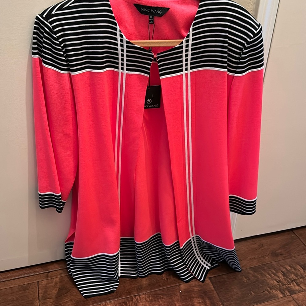 Ming Wang jacket 1x NWT